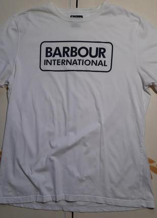 Barbour international футболка розмір xxl