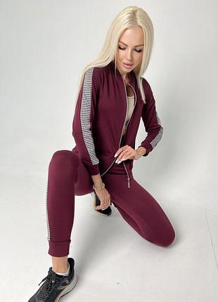 Спортивний жіночий костюм "leon"  | батал