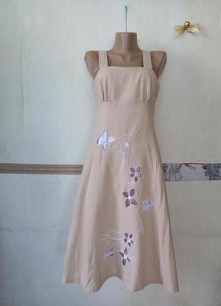 Платье сарафан в емко стиле р.12-382 фото