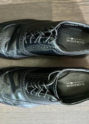 Мужские кожаные туфли florsheim, классические оксфорды, 45 размер