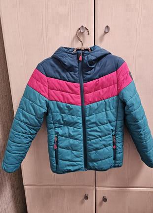Куртка для девочек mckinley ricos сине-зеленая