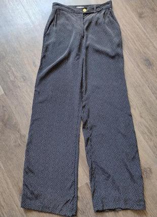 Стильные свободные шелковые брюки whistles3 фото
