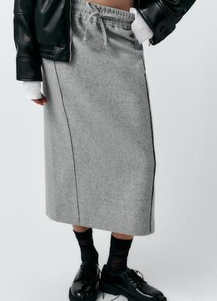 Zara тепла спідниця зара