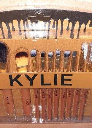 Набор кисточек для макияжа kylie 12 штук