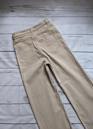 Бежевые джинсы, широкие джинсы от h&amp;m6 фото