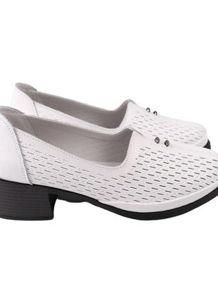 Туфли женские li fexpert белые натуральная кожа, 39