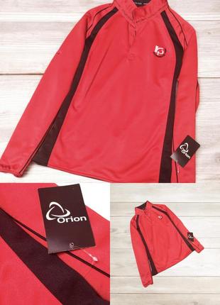 Теплая спортивная кофта джемпер orion school этикетка