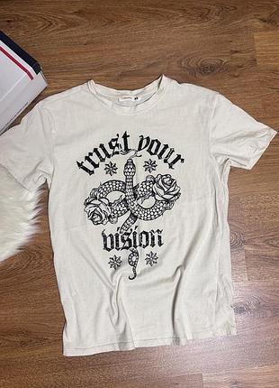 Футболка оверсайз pitone e rose