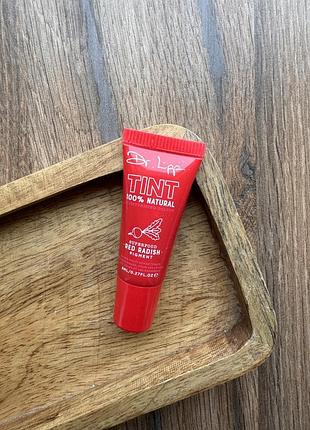 Тинт для губ dr.lipp superfood red radish tint
