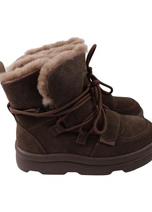 Ботинки женские melanda визоновые натуральная замша, 41