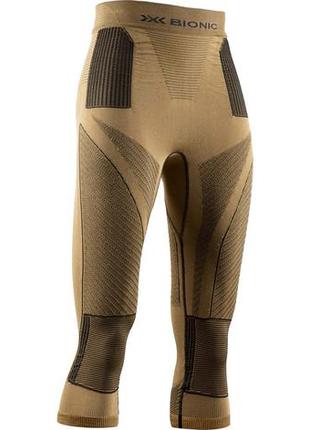Термоштани x-bionic radiactor 4.0 pants 3/4 women gold/black розмір int-xs