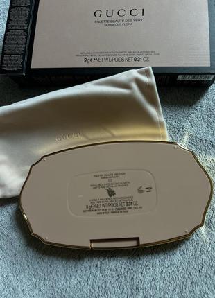 Лимитированная палетка теней gucci beauté des yeux gorgeous flora