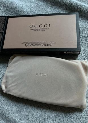 Лимитированная палетка теней gucci beauté des yeux gorgeous flora