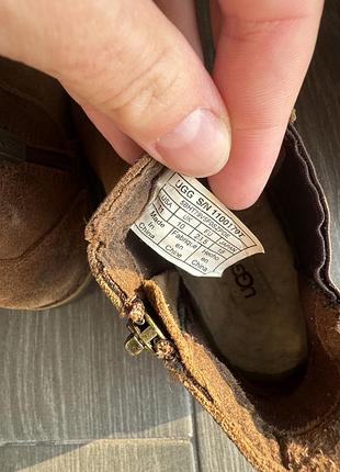 Ugg boots chelsea kids callum ботинки сапоги угги угги челси 28.5 размер коричневые...