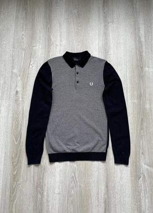 Fred perry поло длинный рукав2 фото