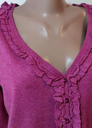 Кофта на гудзиках m&s collection4 фото