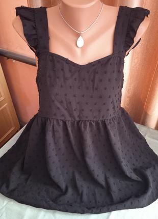 Романтический топ с рюшами