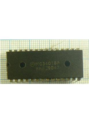 Лот: 1 × 120.00 ₴ = 120 ₴ mc34018p dip28 6...11v спікерфон унч mc34018
