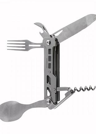 Мультитул для кемпінгу 6в1 у чохлi