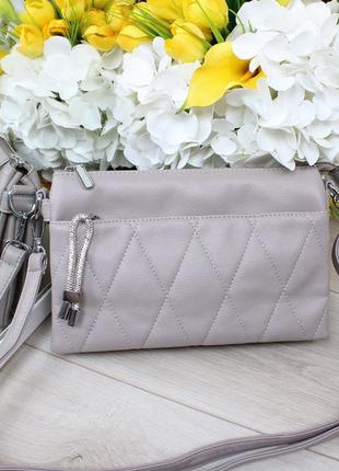 Женская стильная и качественная сумка из эко кожи лате