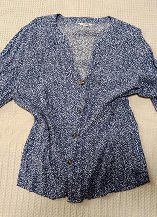 Голова блуза остин в цветочный принт