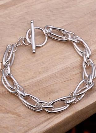 Браслет цепочку женский серебро silver ♥️ 925 стильное украшение