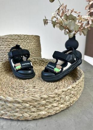 Босоножки для мальчиков от тм lilin shoes 22-264 фото