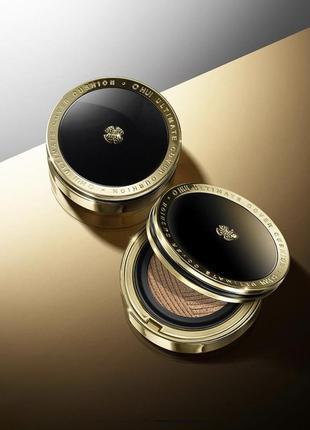 Люксовый кушон с лифтинг-эффектом ohui ultimate cover lifting cushion, #02 honey beige , 15 мл