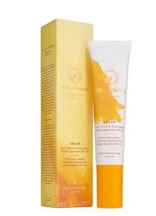 Сонцезахисний крем на мінеральних фільтрах holifrog solar daily mineral screen broad spectrum spf 30