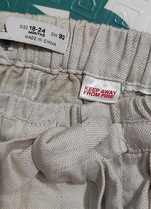 Брюки для девочки zara 4