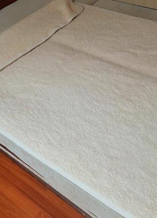 Натуральное одеяло с потайной молнией ,для добавления одеяла 
 100%белая овечья шерсть,ангора4 фото