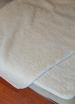 Натуральное одеяло с потайной молнией ,для добавления одеяла 
 100%белая овечья шерсть,ангора5 фото