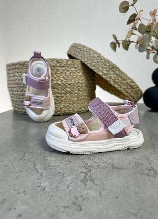 Босоножки для девочек от тм lilin shoes 22-262 фото