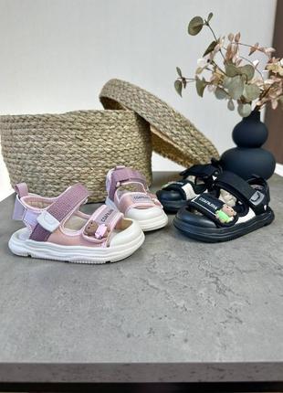 Босоножки для девочек от тм lilin shoes 22-267 фото