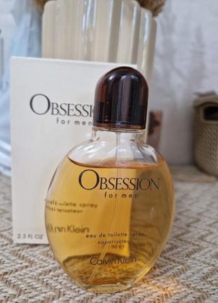Calvin klein obsession for men туалетна вода оригінал!!!!