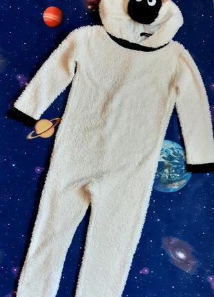 Барашек шон george англия карнавальный, домашний костюм, пижама на 7-8 лет