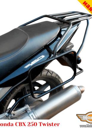 Honda cbx 250 twister цельносварная багажная система для текстильных сумок