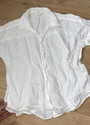 Розкішна сорочка біла футболка преміум3 фото