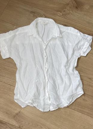 Розкішна сорочка біла футболка преміум4 фото