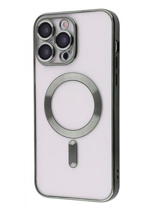 Чохол metal matte case with magnetic ring iphone 14 pro max