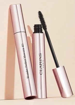 Туш для вій з ефектом 4d clarins wonder perfect mascara 4d