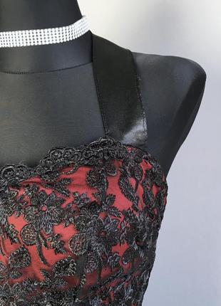Женский топик винтаж ретро чёрный бордовый готический готическая женские чёрная футболка3 фото