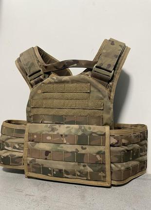 Тактична плитоноска rts tactical premium plate carrier мультикам