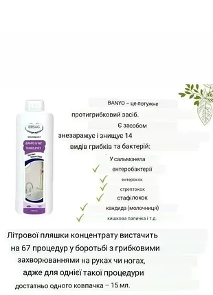 Баньо - засіб для миття ванни кімнати 1000 мл від ersag