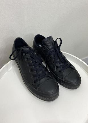 Шкіряні кеди converse
