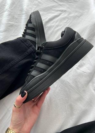 Adidas campus black3 фото