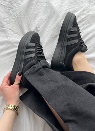 Adidas campus black5 фото