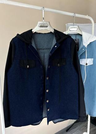 Джинсова сорочка рубашка5 фото