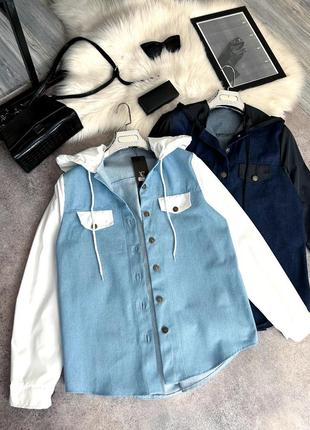 Джинсова сорочка рубашка3 фото
