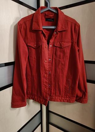 Куртка ветровка джинсовая женская